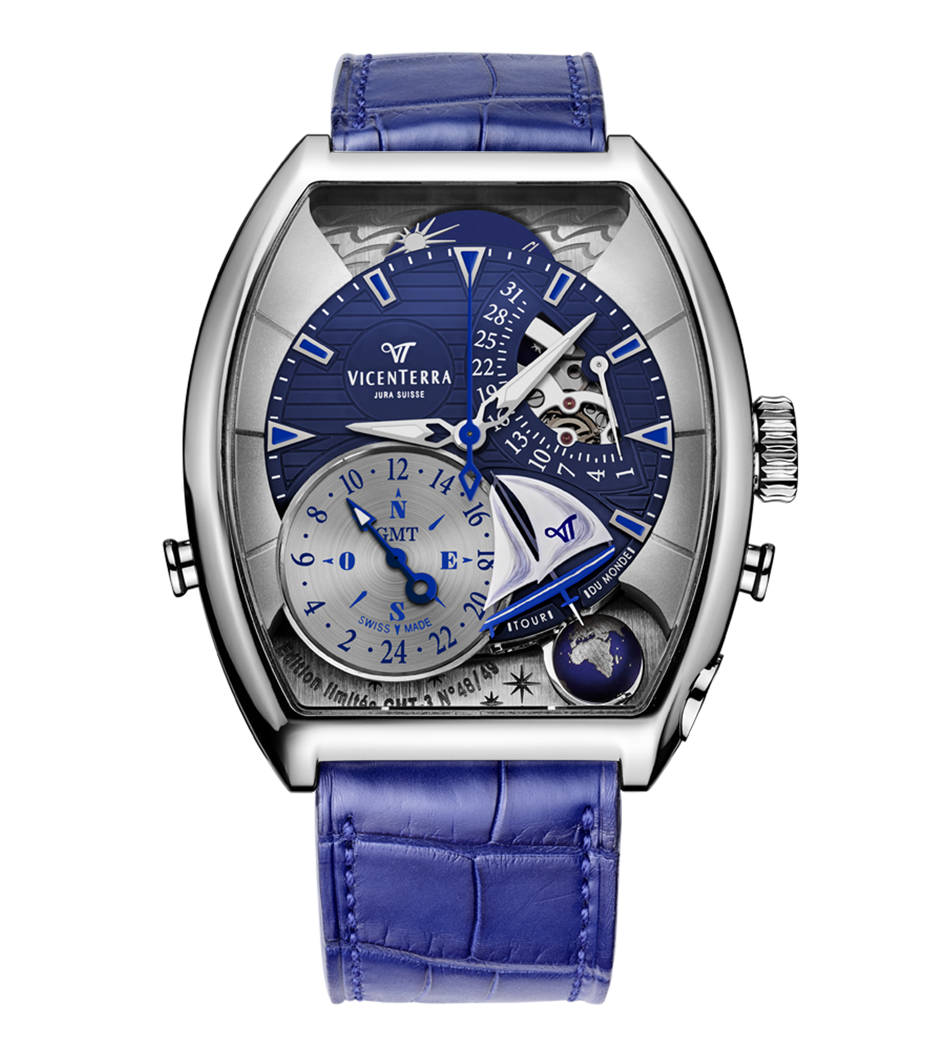 GMT-3 Tome 4 Titanium TOUR DU MONDE Blue